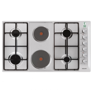 سطح جليم بلت-إن (4)عيون غاز (2) عين كهرباء، 86سم، القواعد مطلية