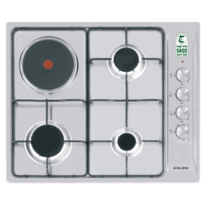 سطح جليم بلت-إن، (3) عيون غاز، (1) عين كهرباء ، 58.5سم